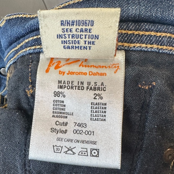 Citizens Of Humanity Low Waist Flare Jeans Size 29 COH Womens Y2K Made in USA - Picture 12 of 16